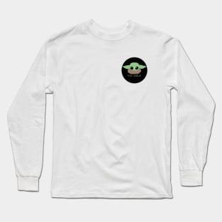 Green Alien Long Sleeve T-Shirt